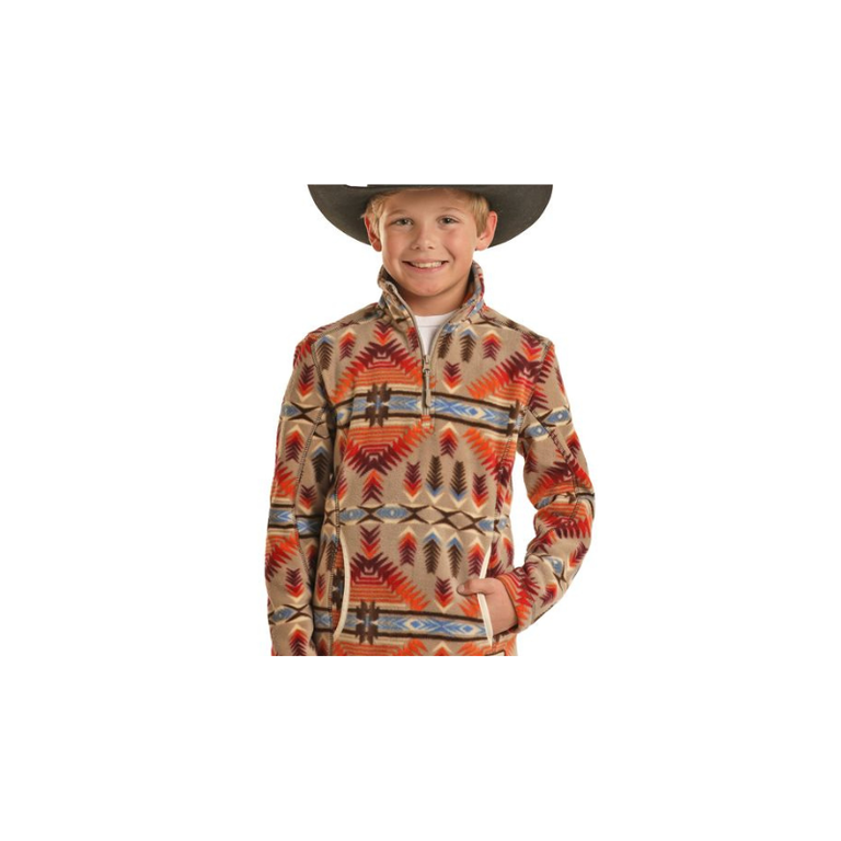 Panhandle Panhandle Fleece Pullover Aztec Multi