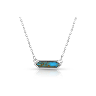 Montana Silversmiths Montana Silversmiths Finishing Touch Turquoise Necklace