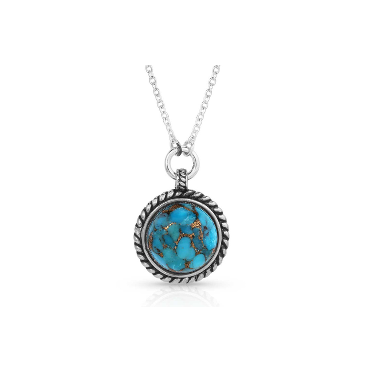 Montana Silversmiths Montana Silversmiths Dream Out West Turquoise Necklace