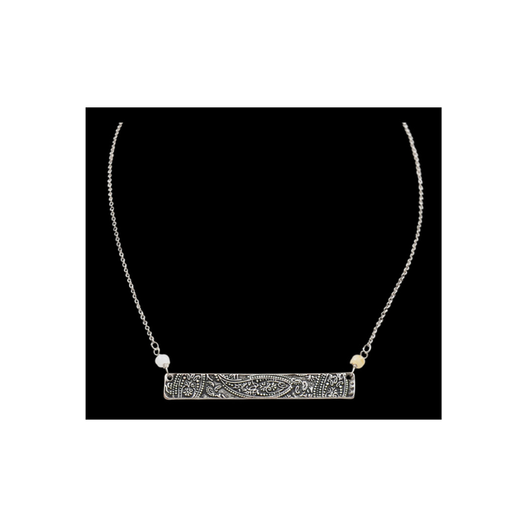 Silver Strike Silver Strike Bar Necklace