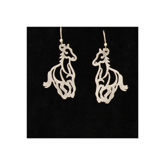 Silver Strike Silver Strike Running Horse Earrings