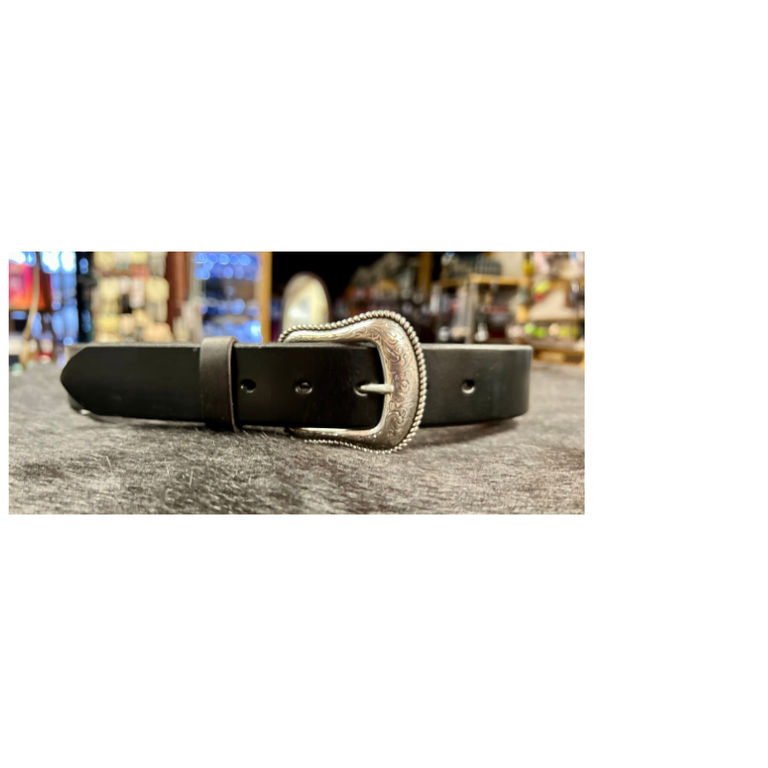 Nocona Nocona Black Leather Belt