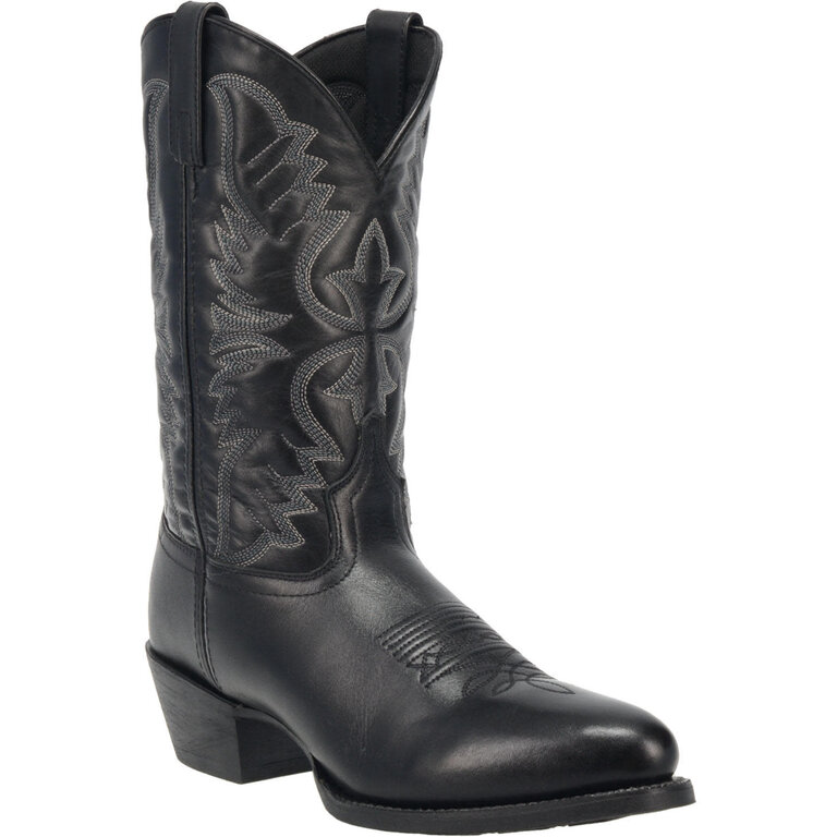 Laredo Laredo Men’s Black Tumbled R Toe