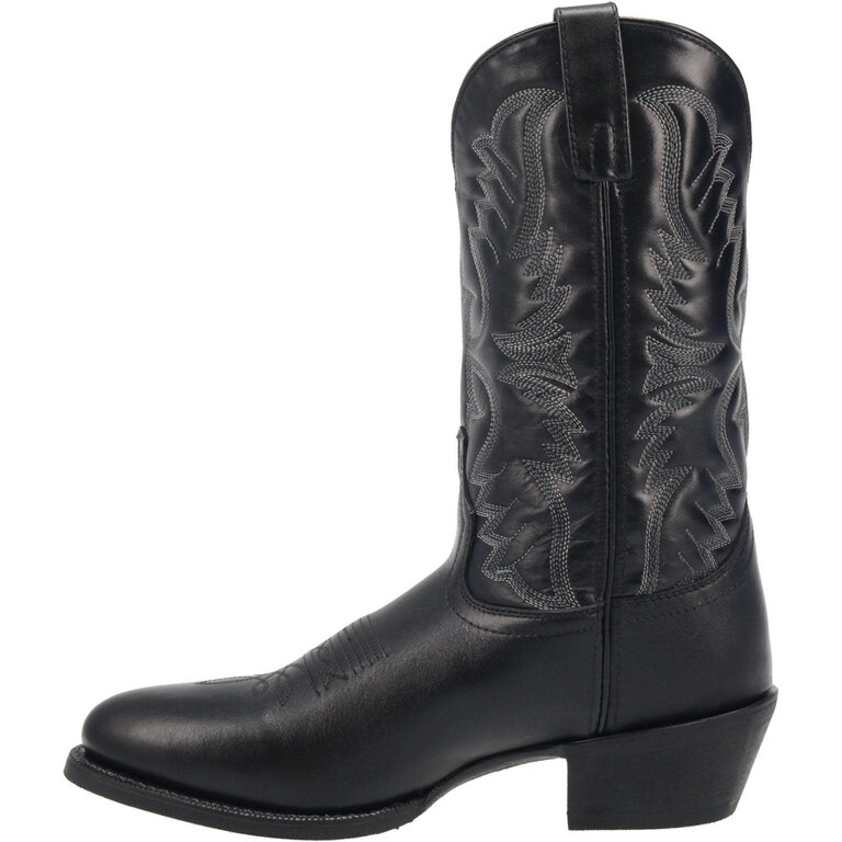 Laredo Laredo Men’s Black Tumbled R Toe