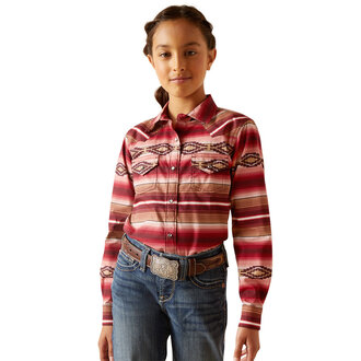 Ariat Ariat  L/S Snap Shirt - Blushing Serape Print