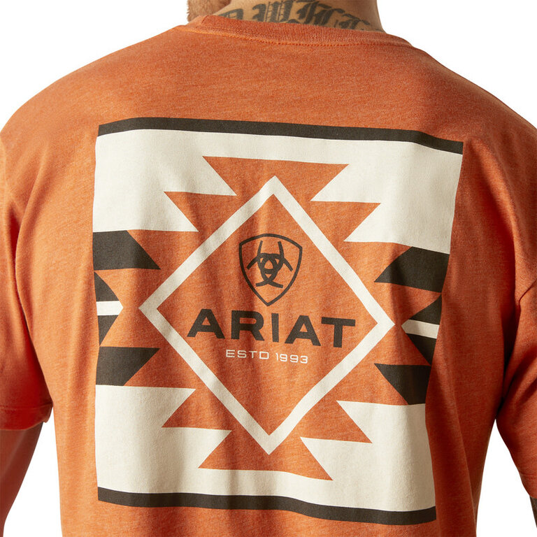 Ariat Ariat SW Box S/S Tshirt - Adobe Heather