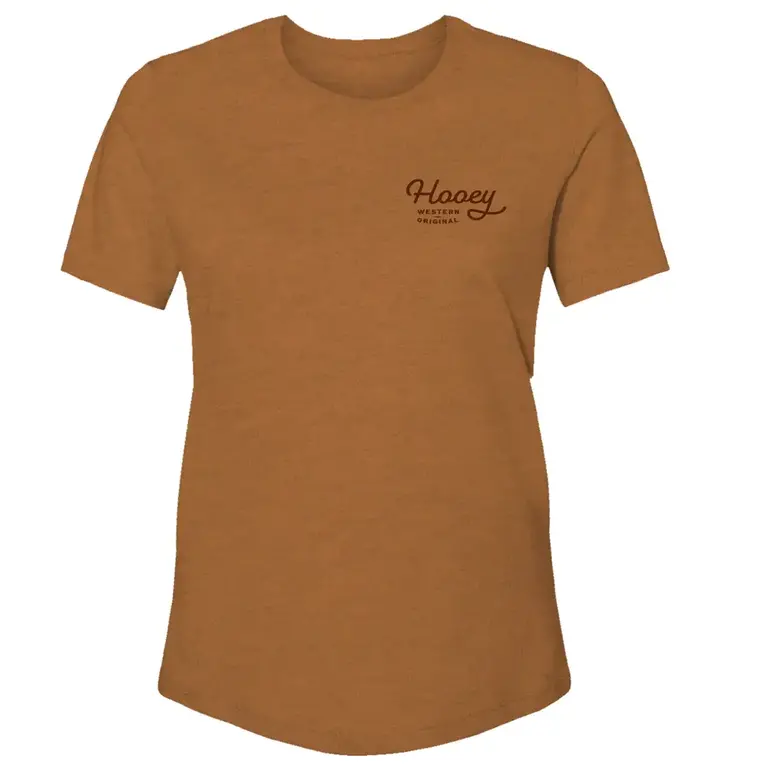 Hooey Hooey Fireside Sienna S/S Tshirt - Orange