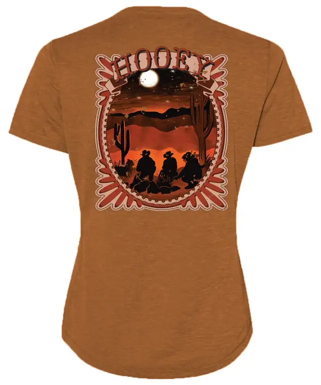 Hooey Hooey Fireside Sienna S/S Tshirt - Orange