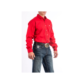 Cinch Cinch L/S Red Shirt