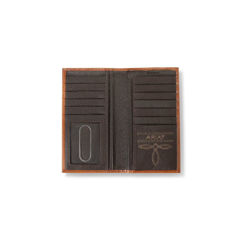 Ariat Ariat Sunburst Basketweave Rodeo Wallet
