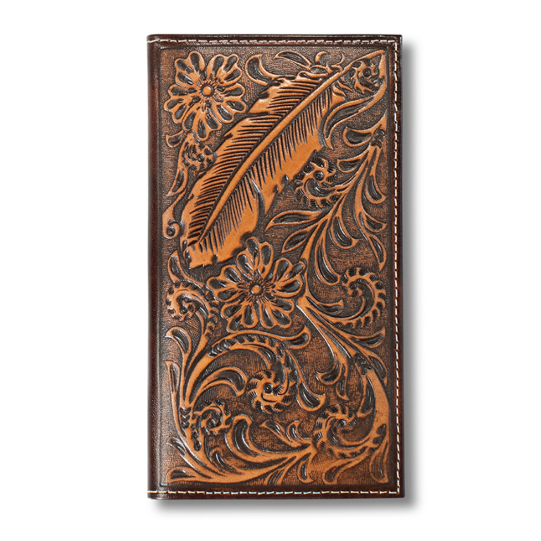 Ariat Ariat Feather Embossed Rodeo Wallet