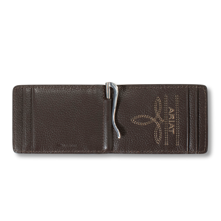 Ariat Ariat Sunburst Basketweave Money Clip