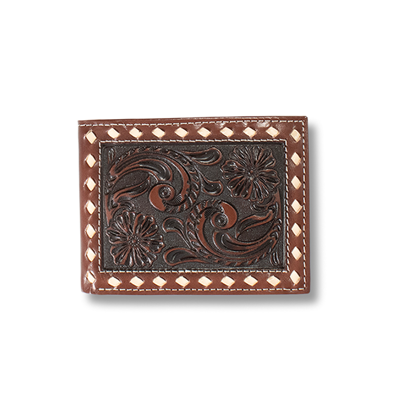 Ariat Ariat Floral Embossed Bifold Wallet