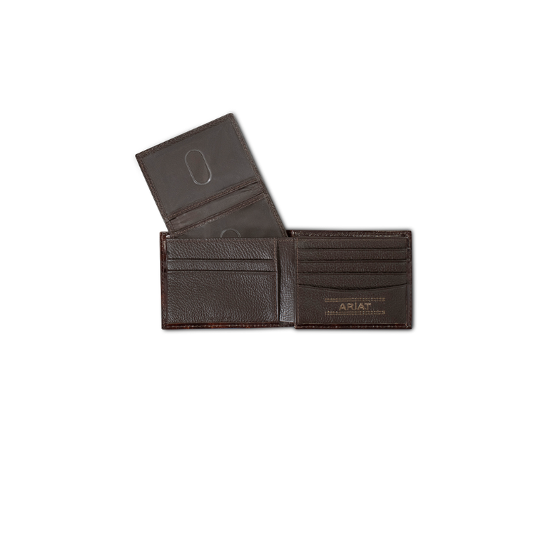 Ariat Ariat Feather Embossed Bifold Wallet