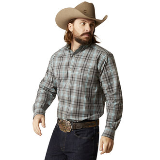 Ariat Ariat Pro Stryker Classic L/S Shirt - Blue Steel