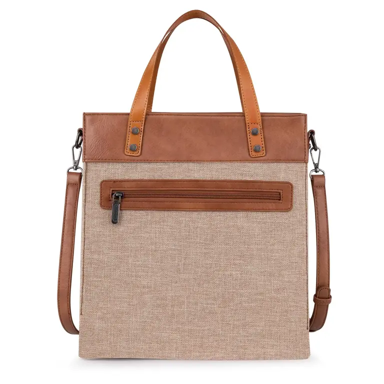 Montana West Inc Wrangler Art Print Canvas Tote - Aztec