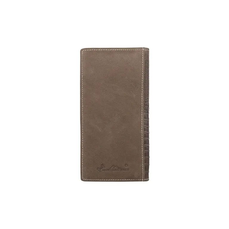 Montana West Inc Montana West Leather Collection Rodeo Wallet - Coffee