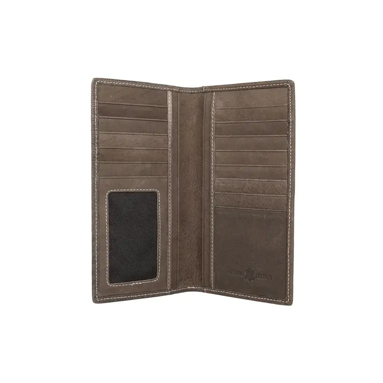 Montana West Inc Montana West Leather Collection Rodeo Wallet - Coffee