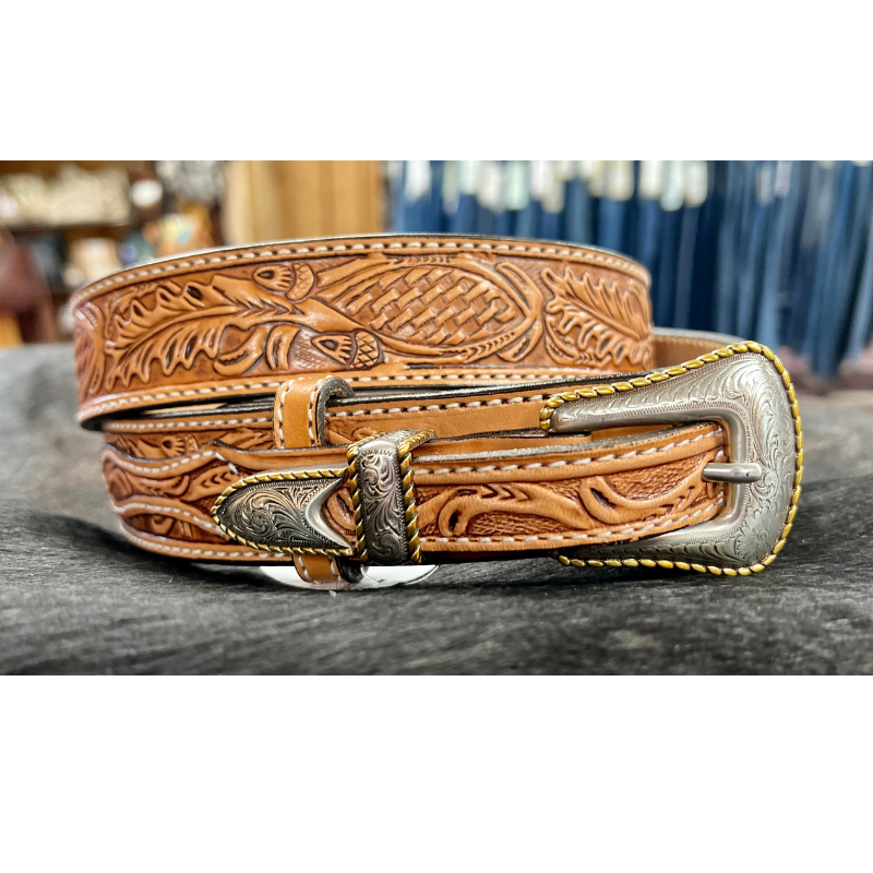 Gingerich Oakleaf Ranger Belt | HB Boot Corral - HB Boot Corral