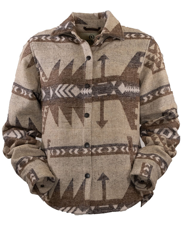 Outback Trading Co Outback Daphne Shirt Jacket - Brown
