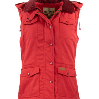 Outback Trading Co Outback Tess Vest - Red