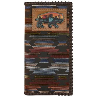 Red Dirt Hat Co Red Dirt Hat Co Multi Colored Stitched Serape - Rodeo Wallet