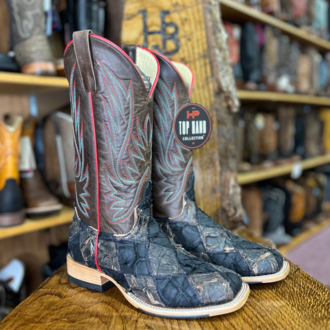 Anderson Bean Top Hand By Anderson Bean Toasted Big Bass Patchwork Boot