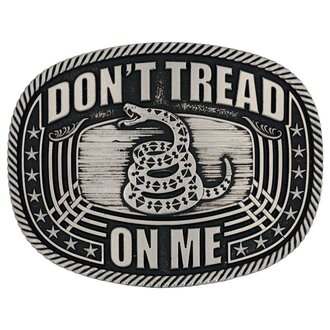 Montana Silversmiths Montana Silversmiths Buckle Don't Tread On Me Roped Buckle