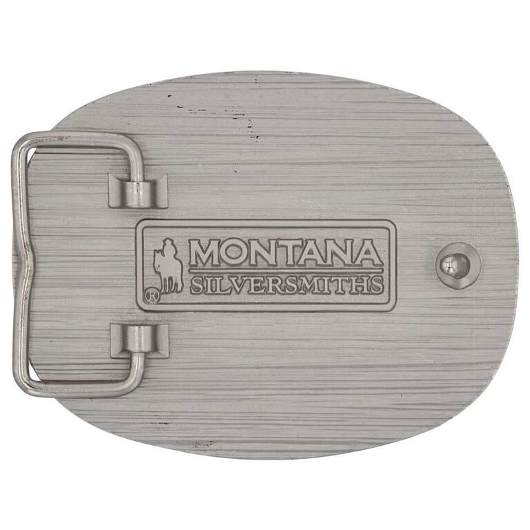 Montana Silversmiths Montana Silversmiths Buckle Don't Tread On Me Roped Buckle