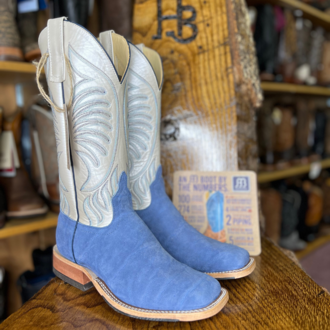 Baby blue ostrich best sale boots