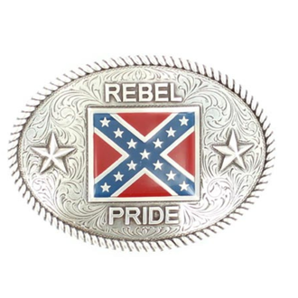 Nocona Nocona Oval Rebel Pride Buckle