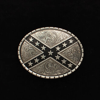 Nocona Nocona Oval Cut Edge Rebel Buckle