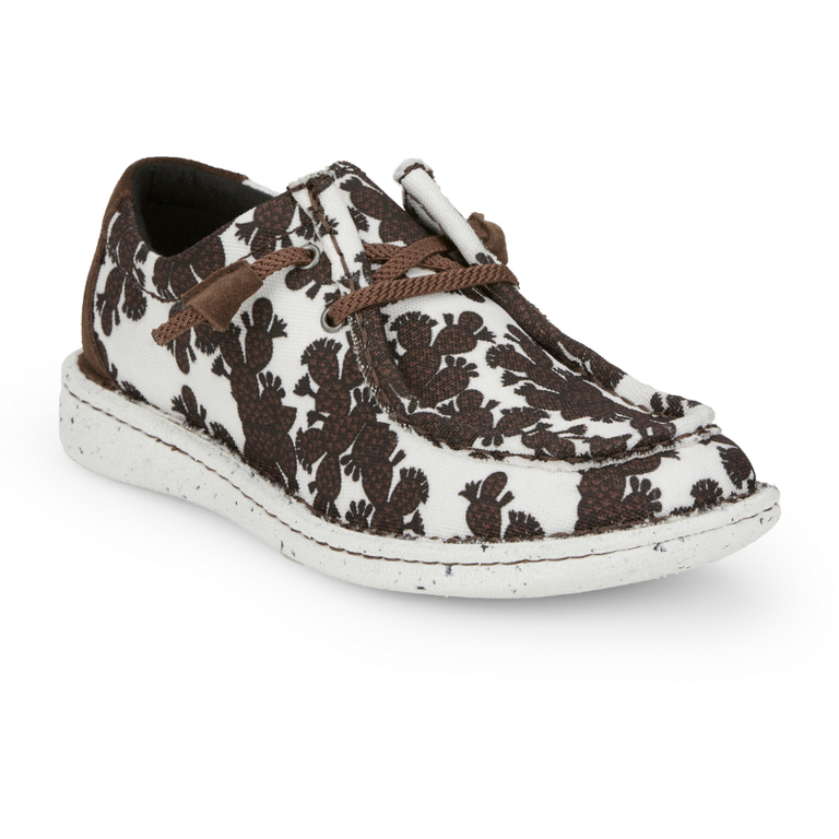 Justin Justin Hazer Casual Shoe - Chocolate Cacti