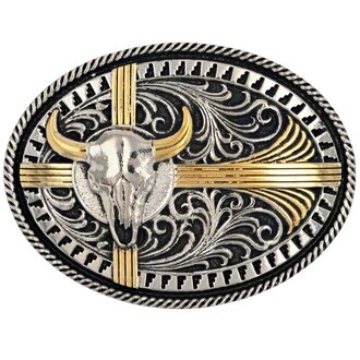 Montana Silversmiths Montana Silversmiths Buffalo Crest Buckle