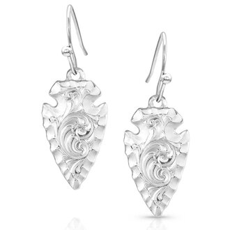 Montana Silversmiths Montana Silversmiths Silver Arrowhead Earrings