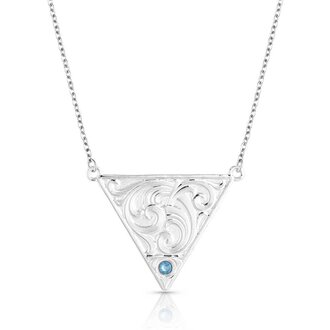 Montana Silversmiths Montana Silversmiths Silver Triangle Necklace