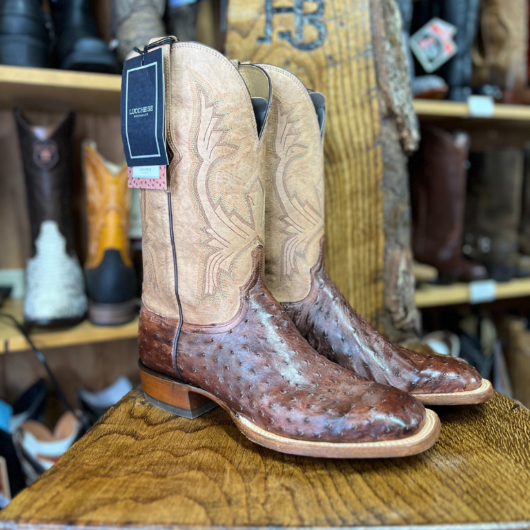 Lucchese Lucchese Cliff FQ Ostrich