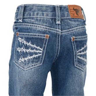 Cowboy Hardware Cowboy Hardware Barbed Wire Jeans - Medium Wash