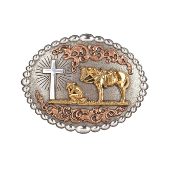 Nocona Nocona Cowboy Prayer Buckle