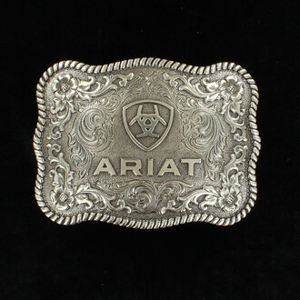 Ariat Ariat Rope Edge Logo Buckle