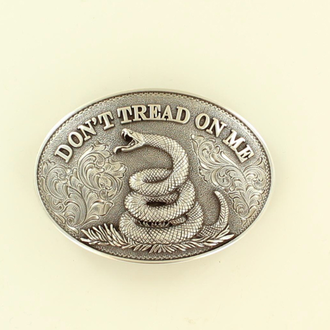 Nocona Nocona Don't Tread On Me Oval Buckle