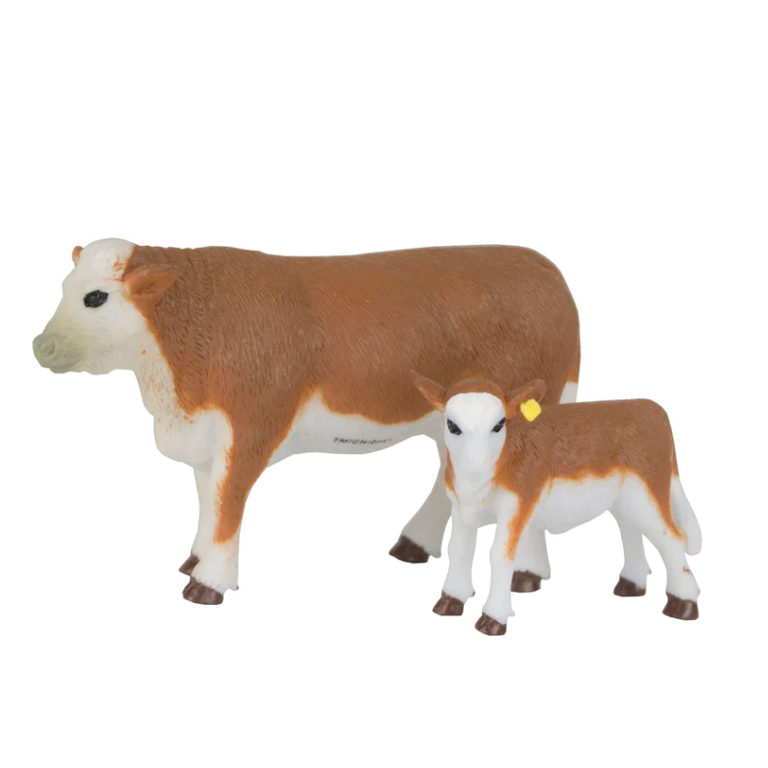 Hereford Cow And Calf