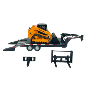 Big Country Toys Big Country Toys Track Skid Steer And Trailer