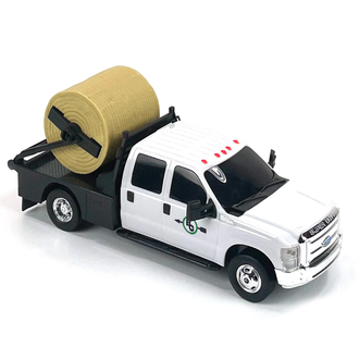 Big Country Toys Ford Flatbed Truck - White