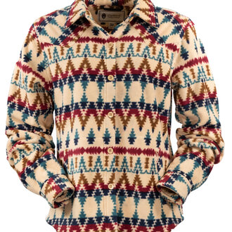 Outback Trading Co Outback Eleanor Big Shirt - Multi/Tan