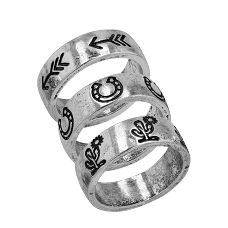 Montana Silversmiths Montana Silversmiths Attitude Perfectly Western Rings