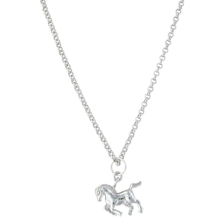 Montana Silversmiths Montana Silversmiths Cowboy Way Horse Necklace