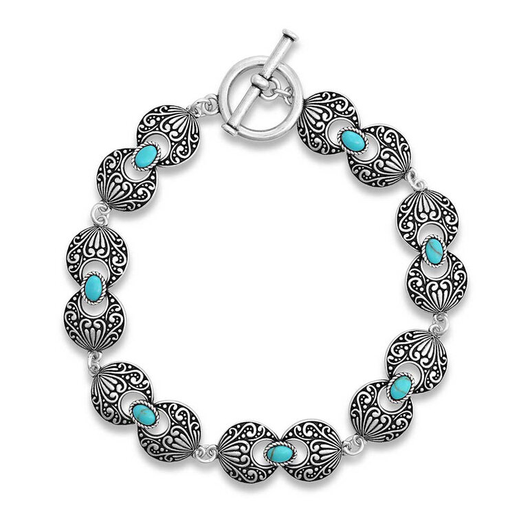 Montana Silversmiths Montana Silversmiths Western Winds Bracelet