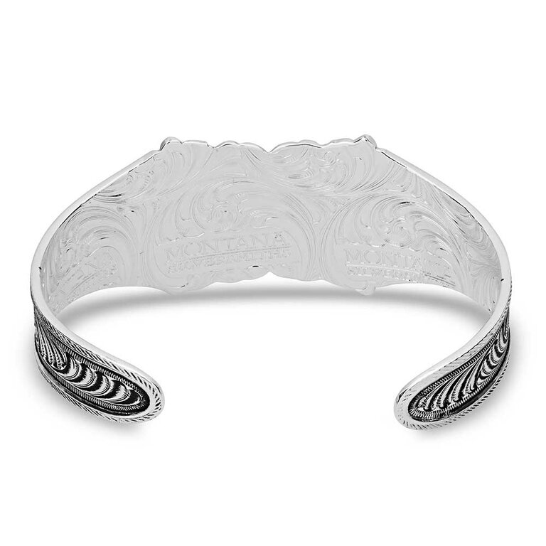 Montana Silversmiths Montana Silversmiths Empowered Montana Legacy Cuff