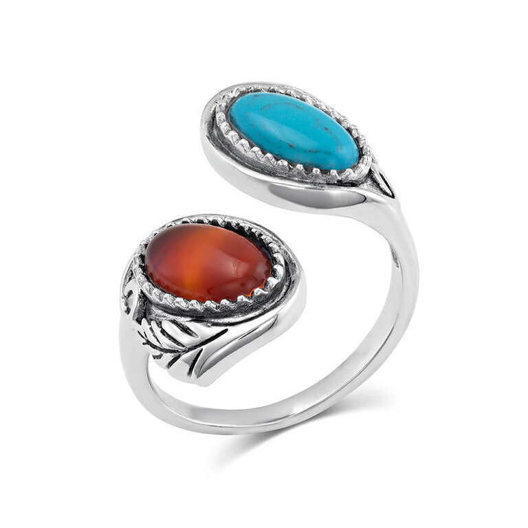 Montana Silversmiths Montana Silversmiths Earth And Sky Ring